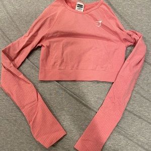 Gymshark vital long sleeve crop top